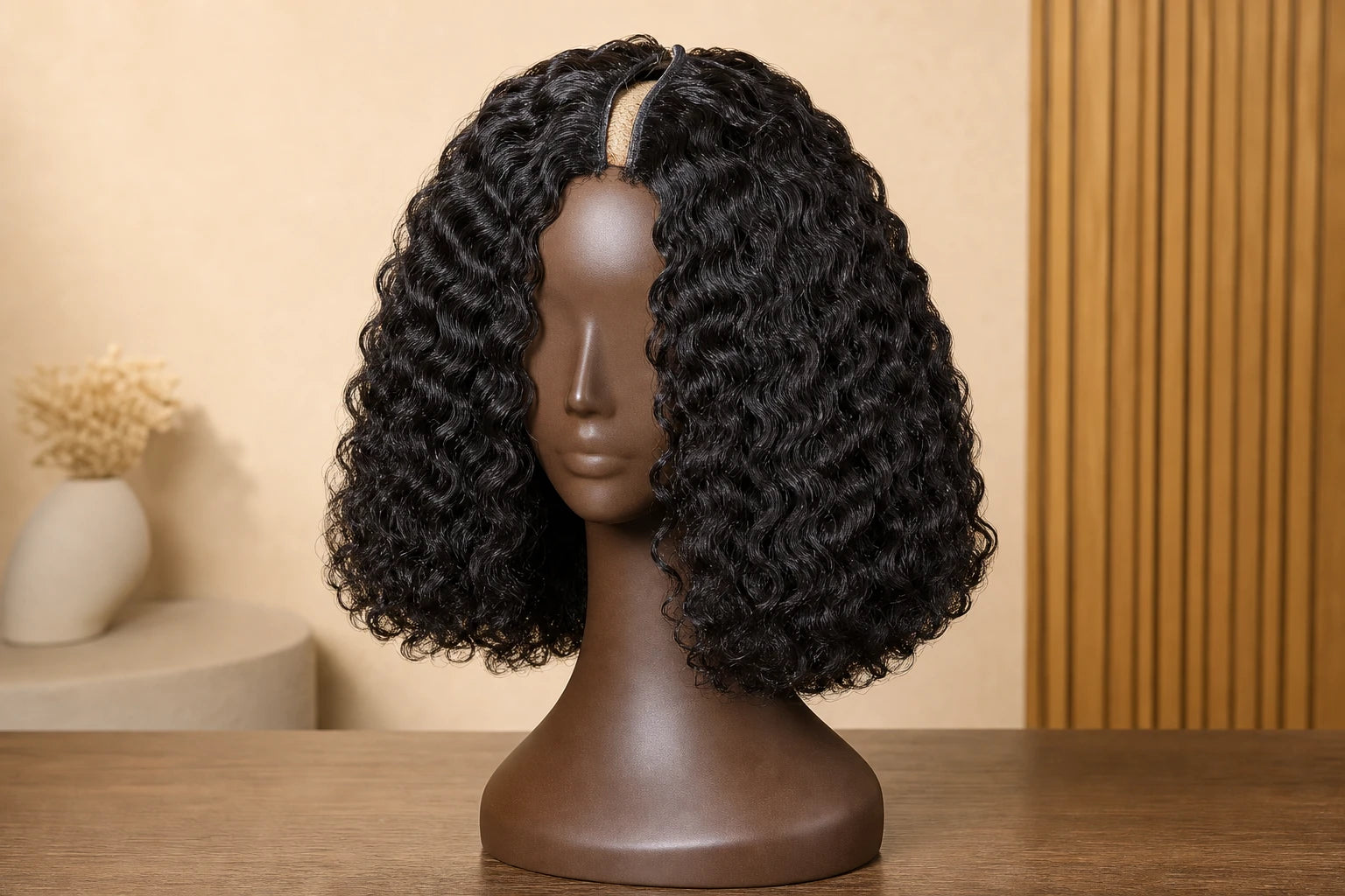 CURLY EN U 12"