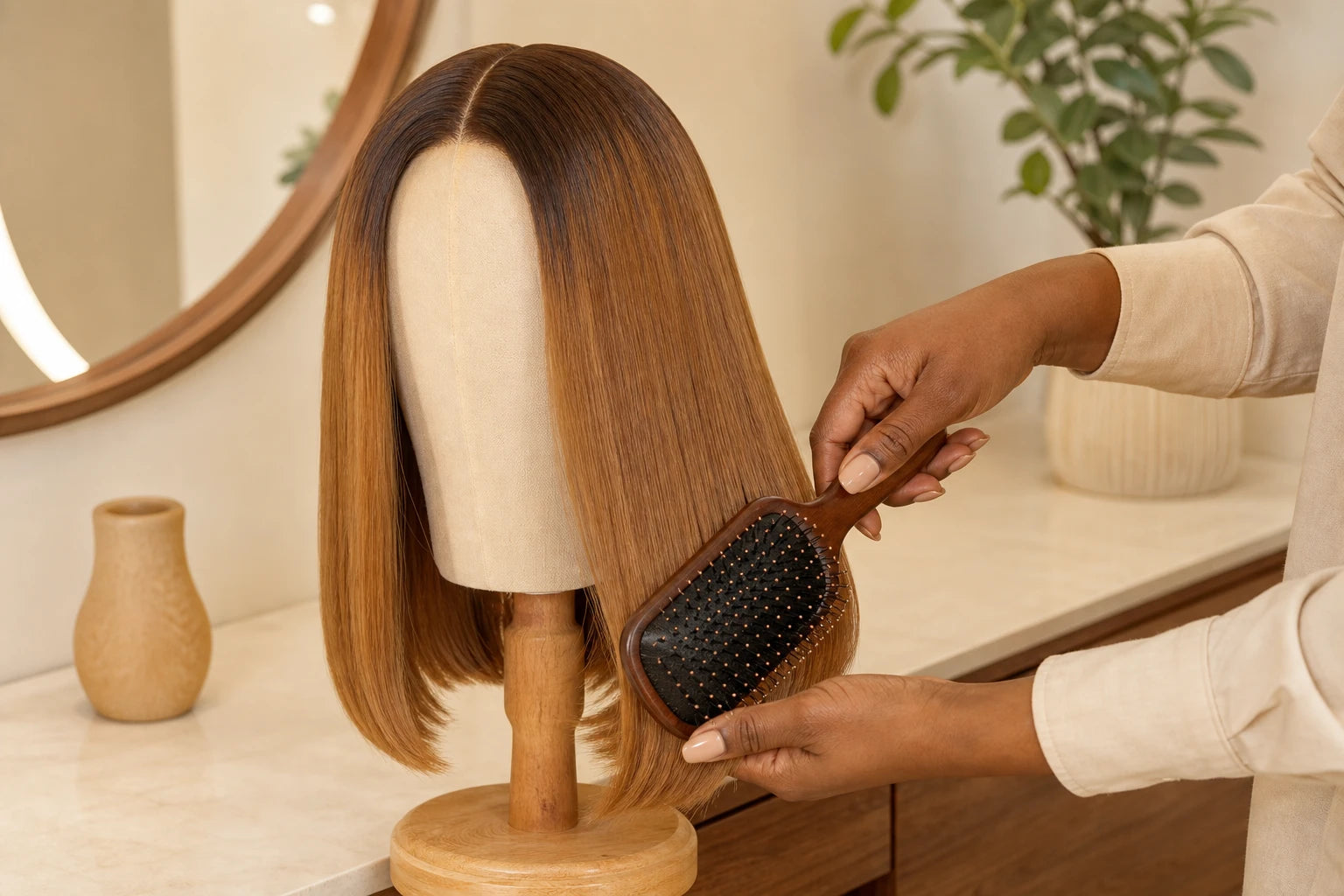 Maintain the bob’s shape