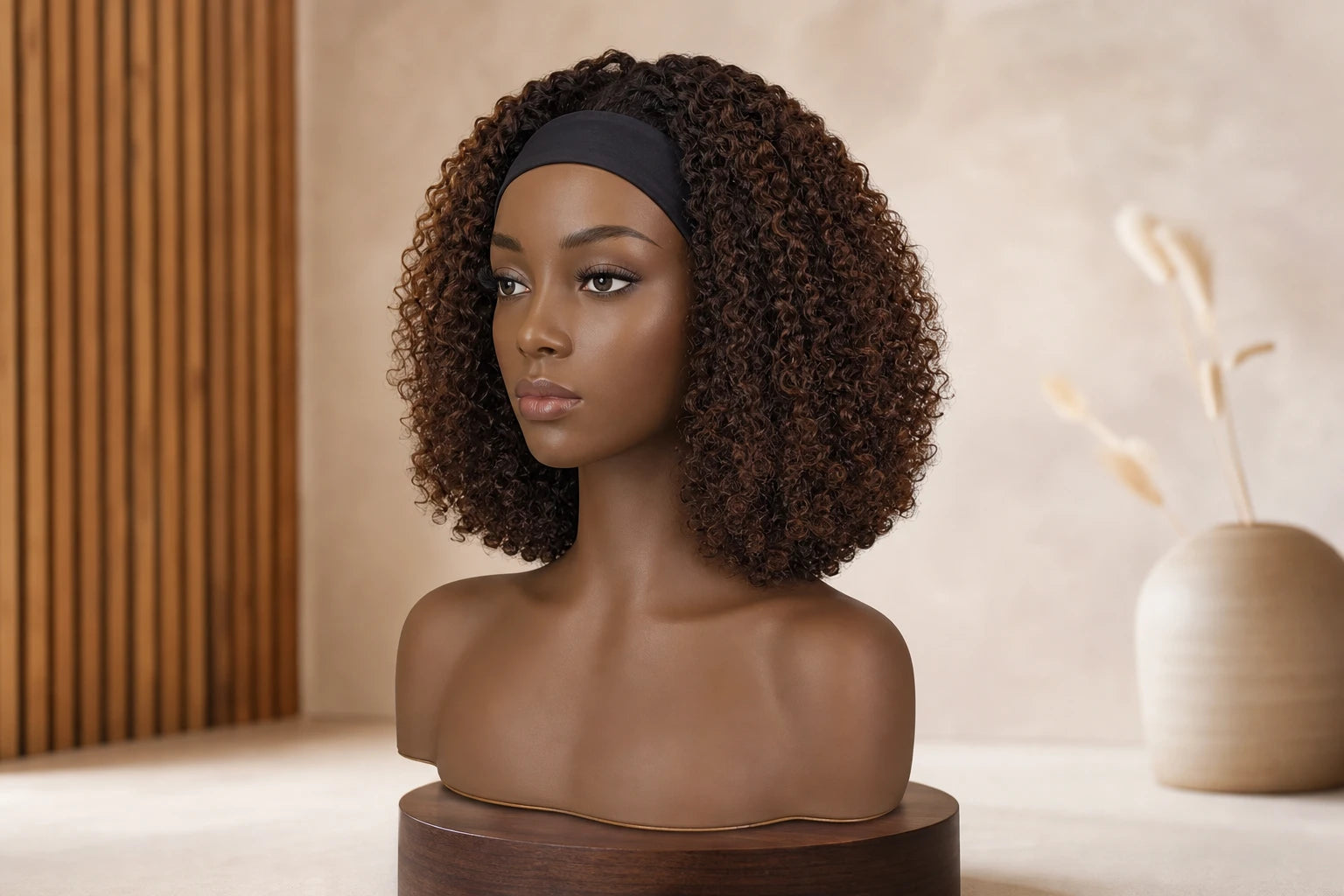 BANDEAU CURLY 14"