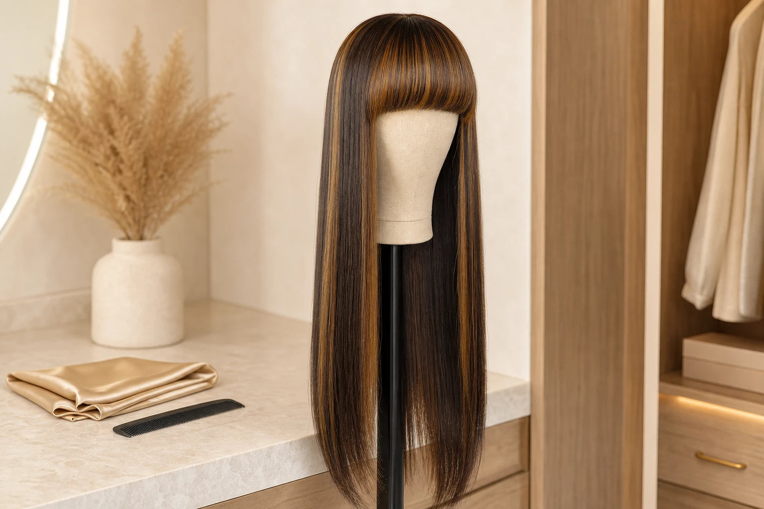 Keep the cut from flattening